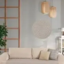Znp Home Halfy | Koltuk Örtüsü 100X210 cm | Natural Pamuklu Koltuk Şalı | Çekyat Örtüsü