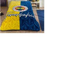 Lisanslı Tek Kişilik Battaniye Fenerbahçe Klasik Logo