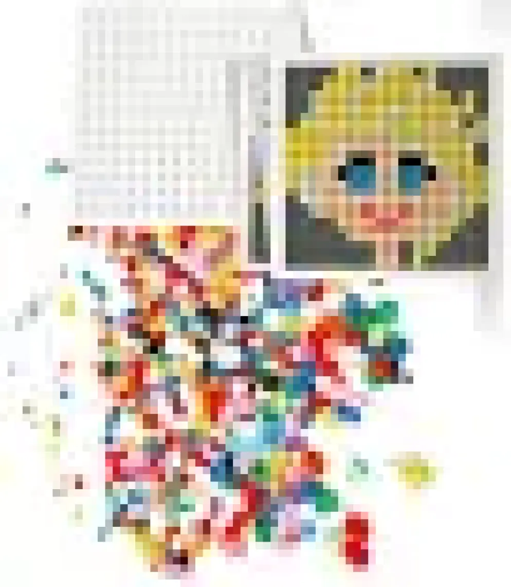 Pixel Pixel Disney Frozen Boncuk Aktivite ve Oyuncak Seti-Pixel Pixel B16-01