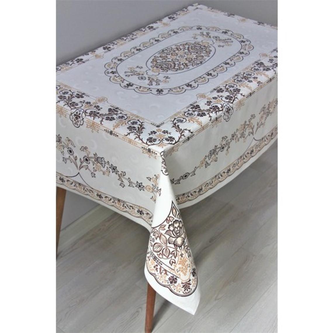 Dede Ev Tekstil  Elyaf  Astarlı Silinebilir Pvc 120X160 Hazır Muşamba Masa Örtüsü