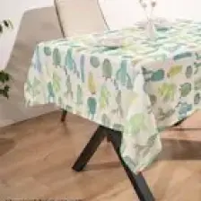 Riva İstanbul Kaktüs Desenli Masa Örtüsü, Sofra Bezi, Piknik Örtüsü
