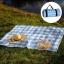 Outdress Suya Dayanıklı Çok Amaçlı Piknik Örtüsü 150 x 150 cm