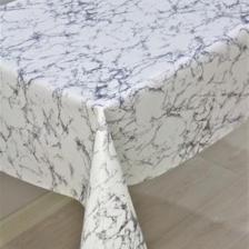 Elyaf Astarlı Silinebilir Pvc Muşamba Masa Örtüsü Gri Mermer - 1068-1GR