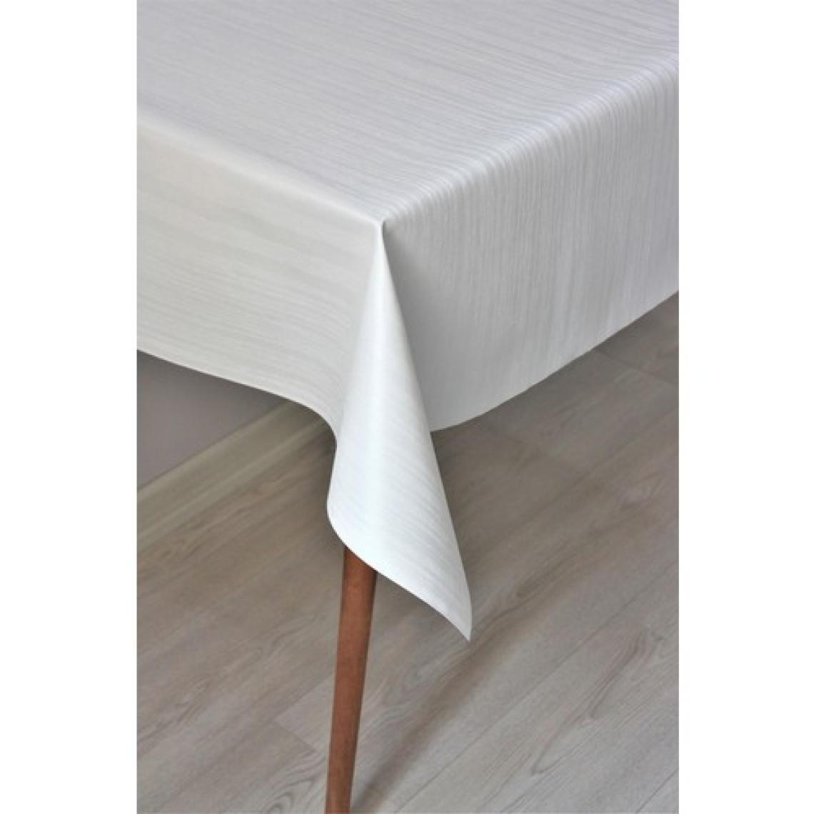 DedeEvTekstil Astarlı Silinebilir Pvc Muşamba Masa Örtüsü Çizgili - 78-B1