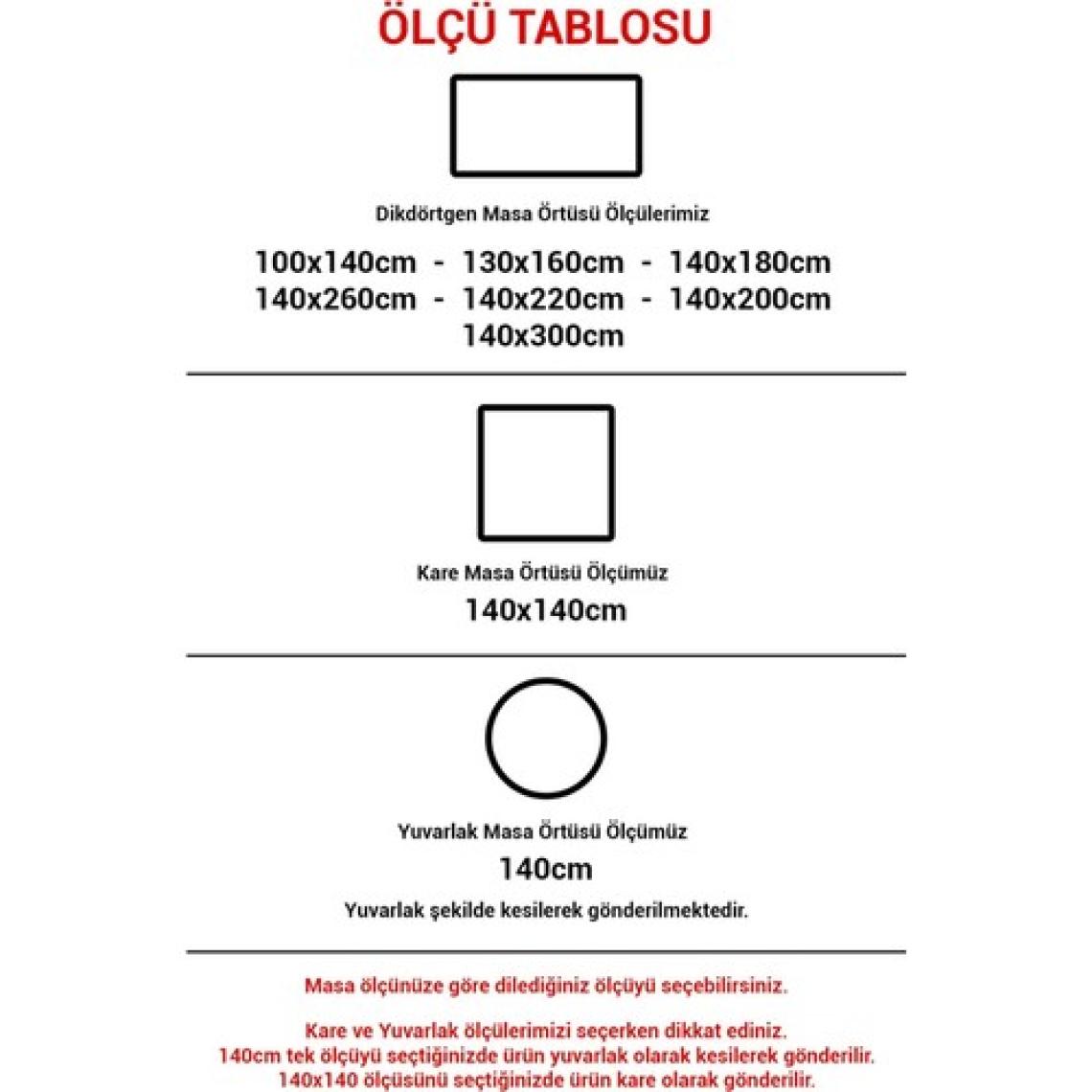 DedeEvTekstil Astarlı Silinebilir Pvc Muşamba Masa Örtüsü Çizgili - 78-B1
