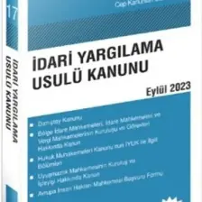 İdari Yargılama Usulü Kanunu / Kolektif / / 9786254235443