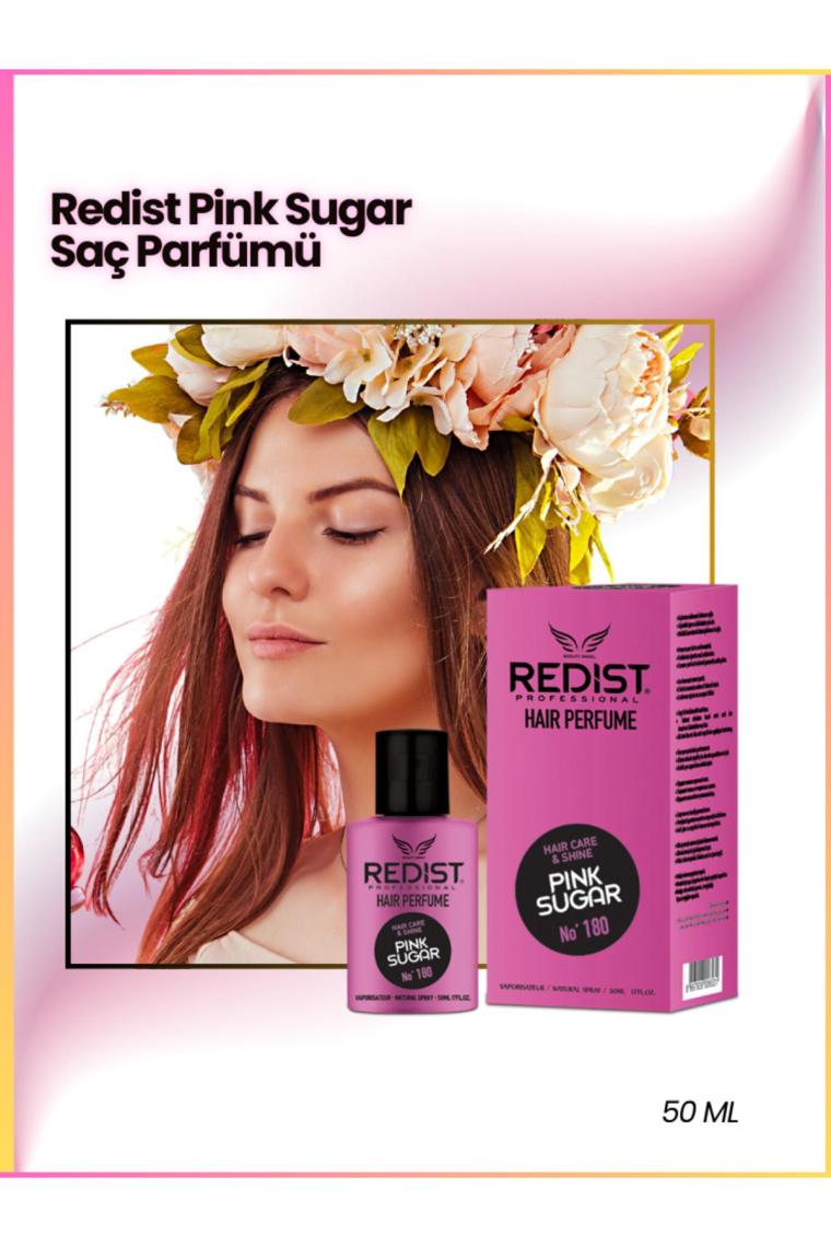 Pink Saç Bakım Parfümü 50ml Pembe Şeker | Kötü Koku Önleyici | Besler