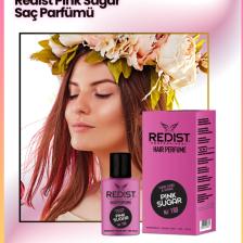 Pink Saç Bakım Parfümü 50ml Pembe Şeker | Kötü Koku Önleyici | Besler
