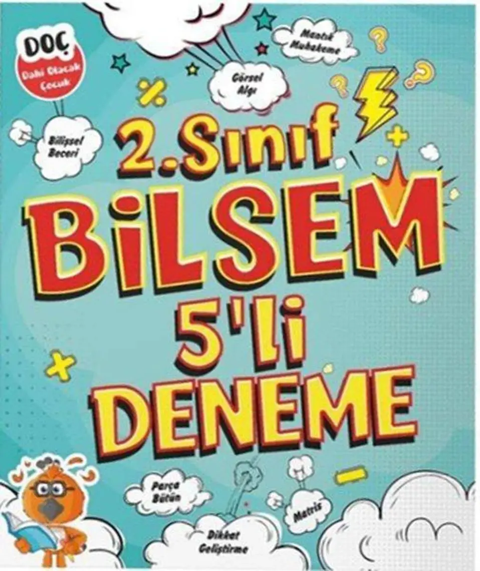 Dahi Olacak Çocuk Yayınları Bilsem 2. Sınıf 5'li Deneme