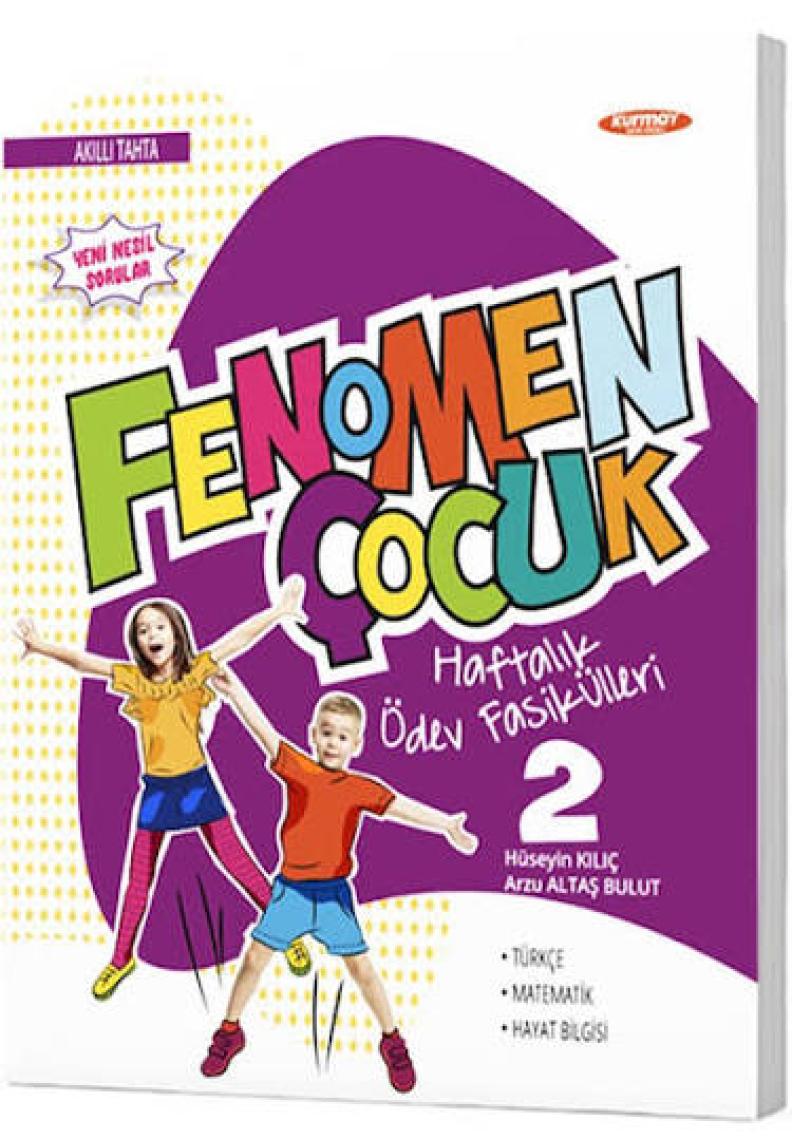 Kurmay Yayınları Fenomen Çocuk 2.Sınıf Haftalık Ödev Fasikülleri