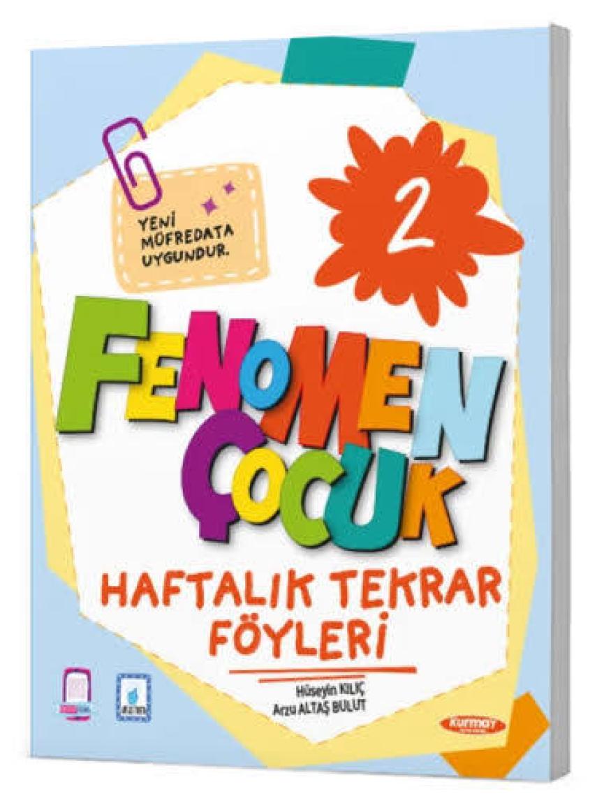 Kurmay Yayınları Fenomen Çocuk 2.Sınıf Haftalık Ödev Fasikülleri