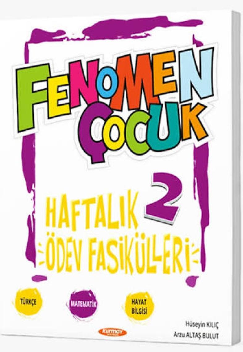 Kurmay Yayınları Fenomen Çocuk 2.Sınıf Haftalık Ödev Fasikülleri