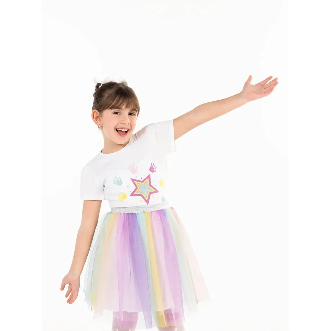 Civil Baby Civil Girls Kız Çocuk Etek 4-9 Yaş Pembe