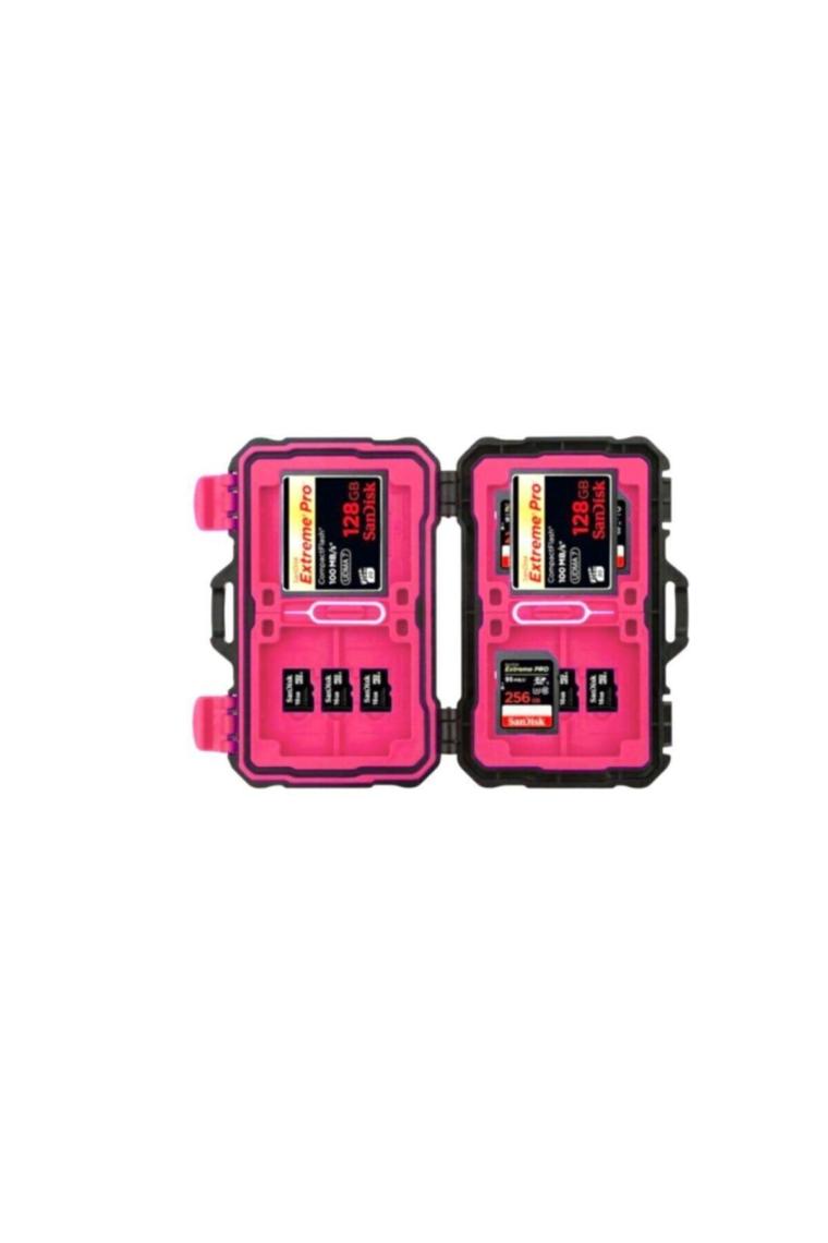 Gorilla Case Çoklu Hafıza Kartı Çantası Açık Pembe