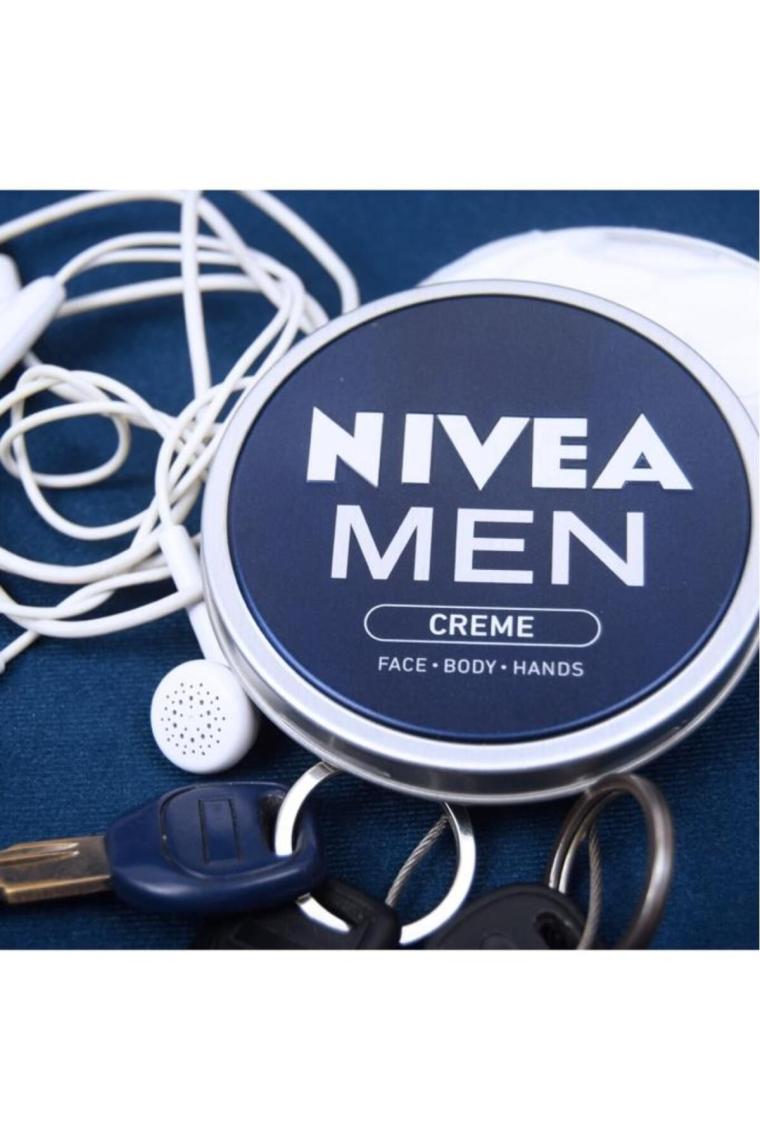 MEN Erkek Creme 75ml, Yoğun Nemlendirici, Yağlı ve Yapışkan His Bırakmaz, Hızlı Emilir, El Vücut Yüz