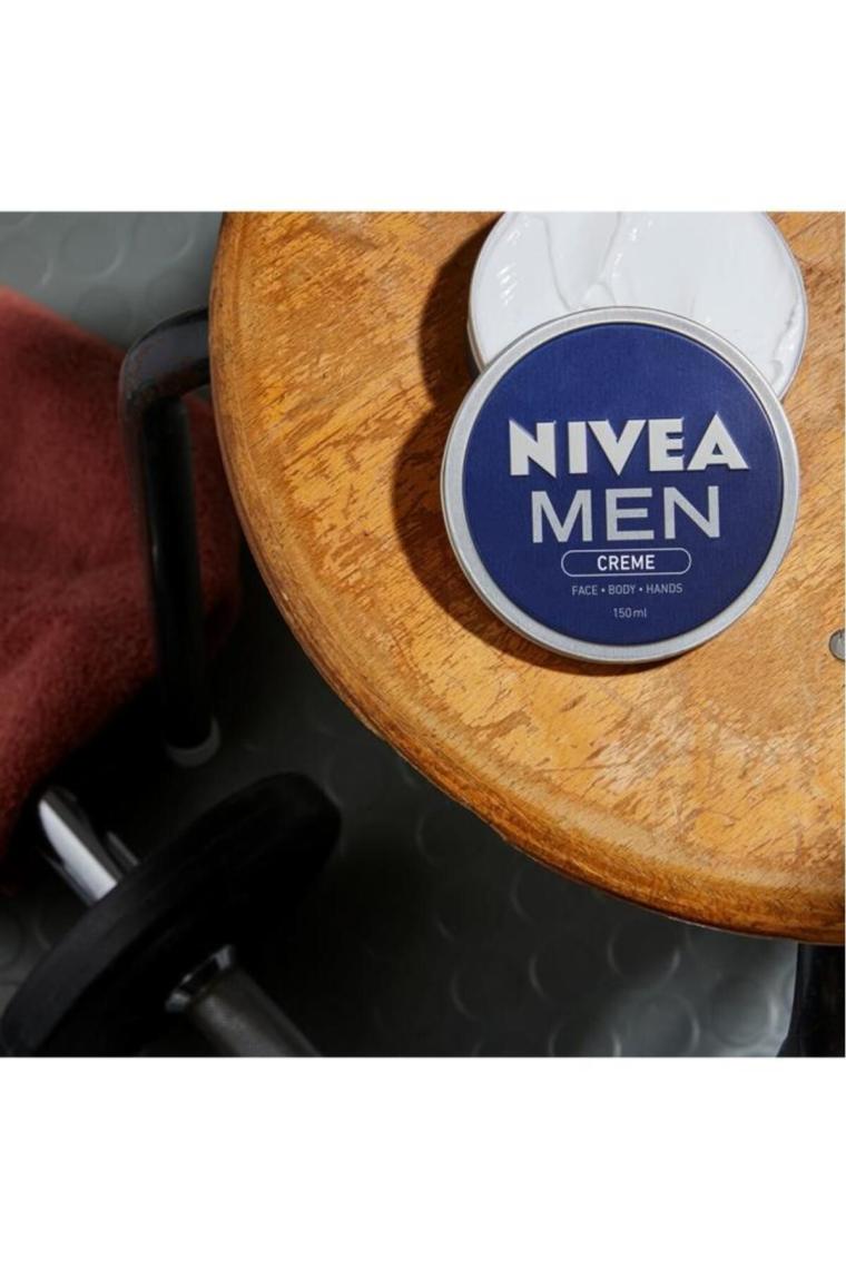 MEN Erkek Creme 75ml, Yoğun Nemlendirici, Yağlı ve Yapışkan His Bırakmaz, Hızlı Emilir, El Vücut Yüz
