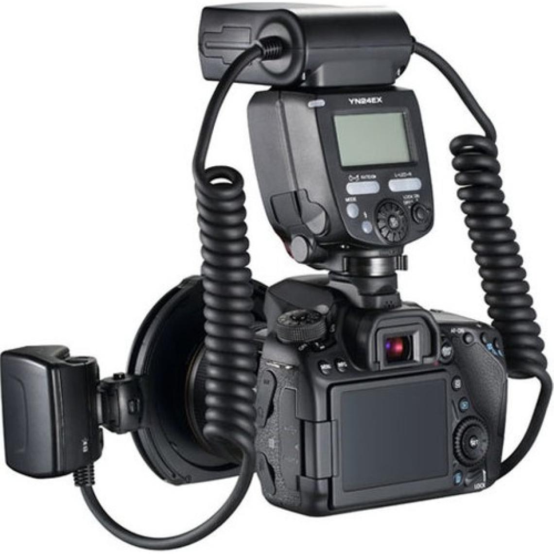 Yongnuo YN24-EX Canon Uyumlu TTL Twin Makro Ring Flaş
