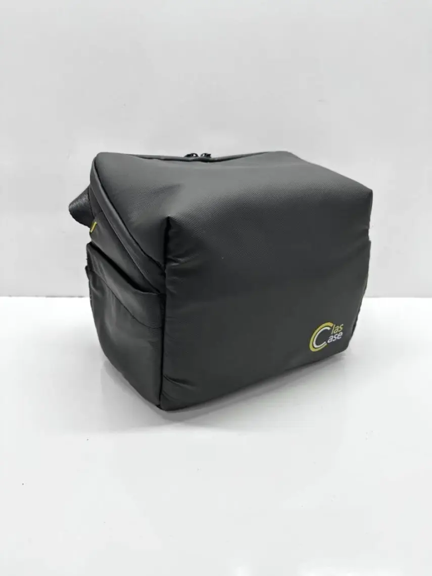 Clascase Çok Amaçlı Drone, Fotoğraf Makinesi Için Bölmeli Universal Deri Omuz Taşıma Çantası Clascase C030