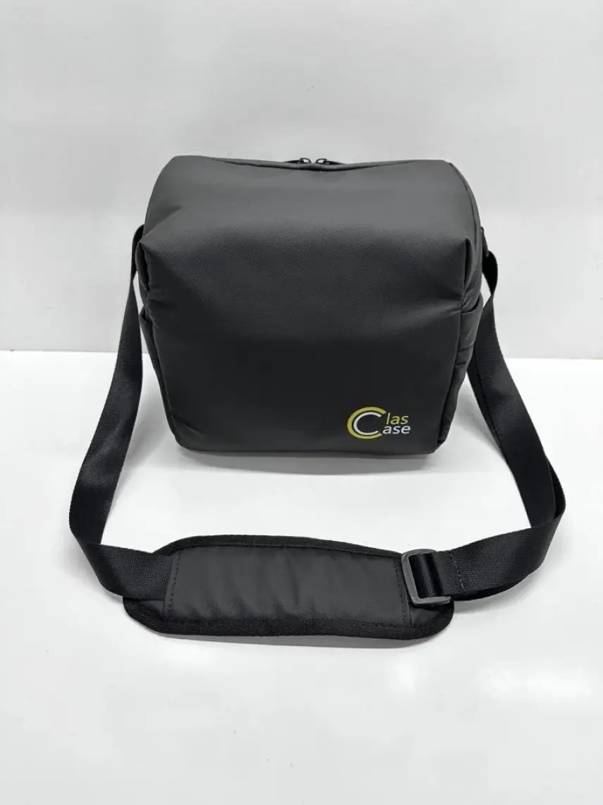 Clascase Çok Amaçlı Drone, Fotoğraf Makinesi Için Bölmeli Universal Deri Omuz Taşıma Çantası Clascase C030