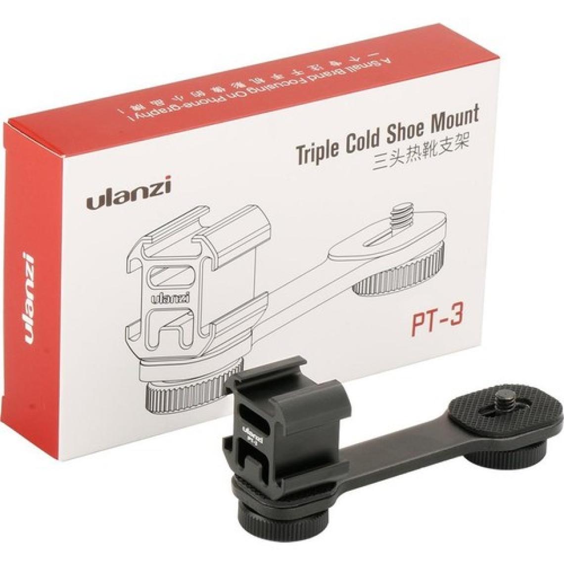 Ulanzi Pt-3 3'lü Hot Shoe Bağlantı Aparatı