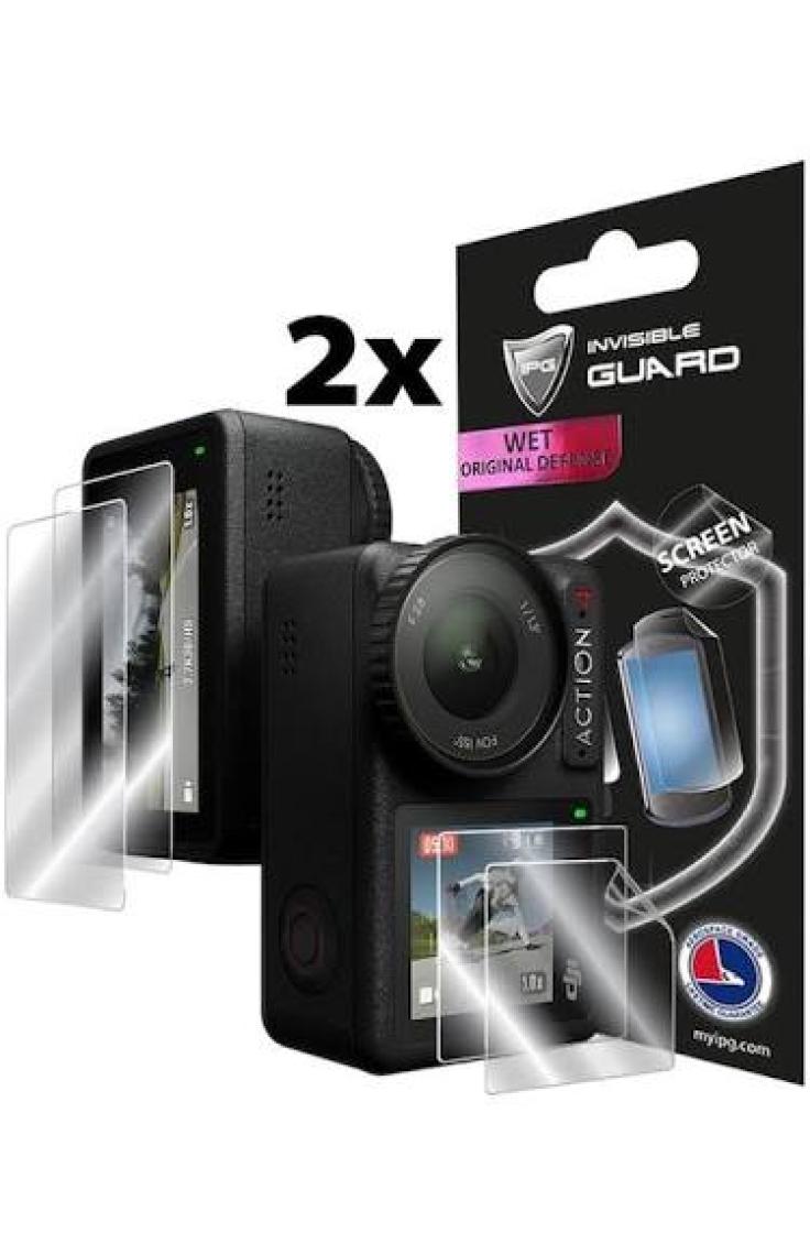 IPG Djı Osmo Action 4 Action Kamera ile Uyumlu Ipg Ekran Koruyucu 2 Adet