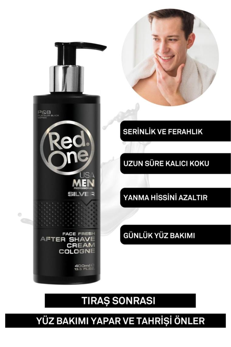 Redone Silver Tıraş Sonrası Krem Kolonya 400 ml