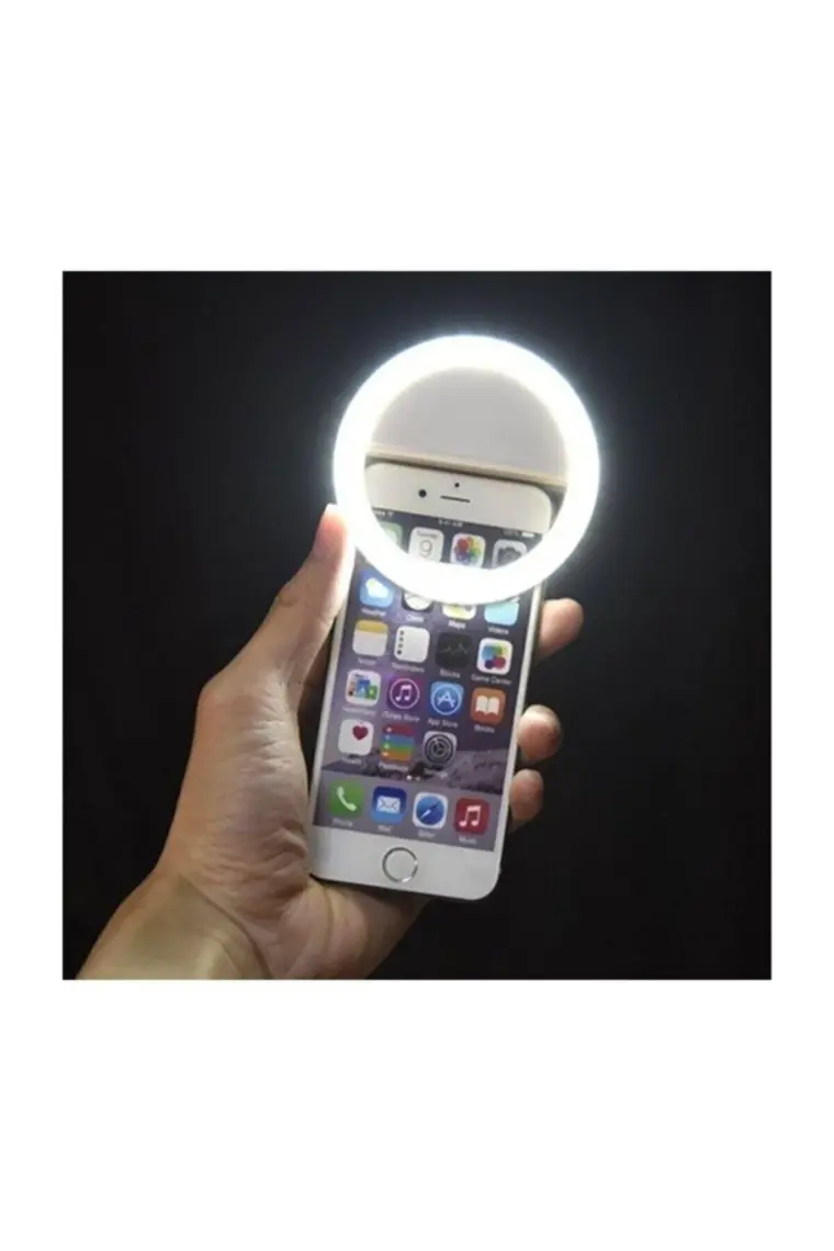 Star Xj-01 Şarjlı Selfie Ring Light - Özçekim Işığı