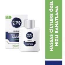 MEN Erkek Tıraş Sonrası Balsam 100ml, Hassas Ciltlere Özel Hızlı Rahatlatma, Konforlu Tıraş Deneyimi