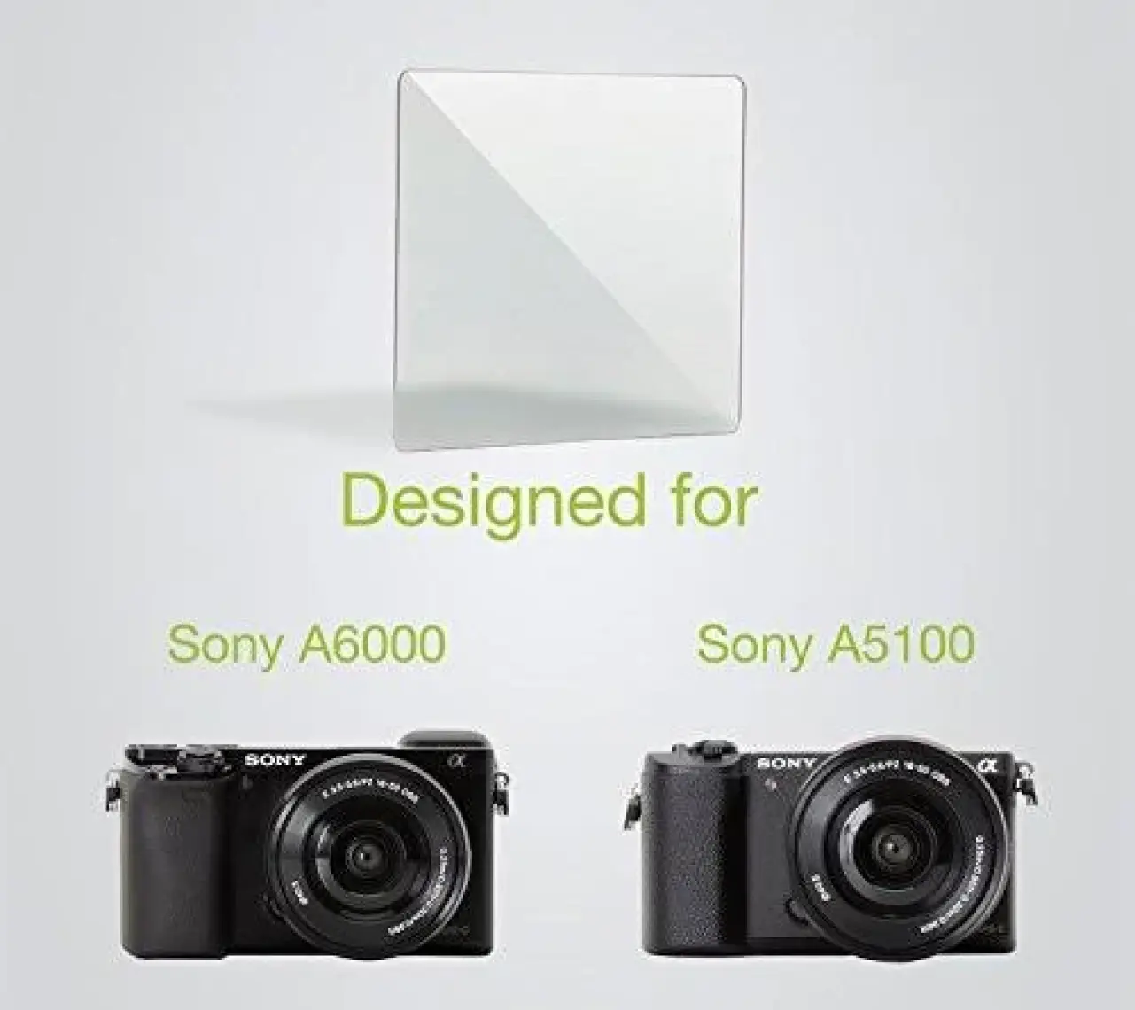 Megagear MG502 Kamera LCD Optik Sony A6000 A6100 Ekran Koruyucu