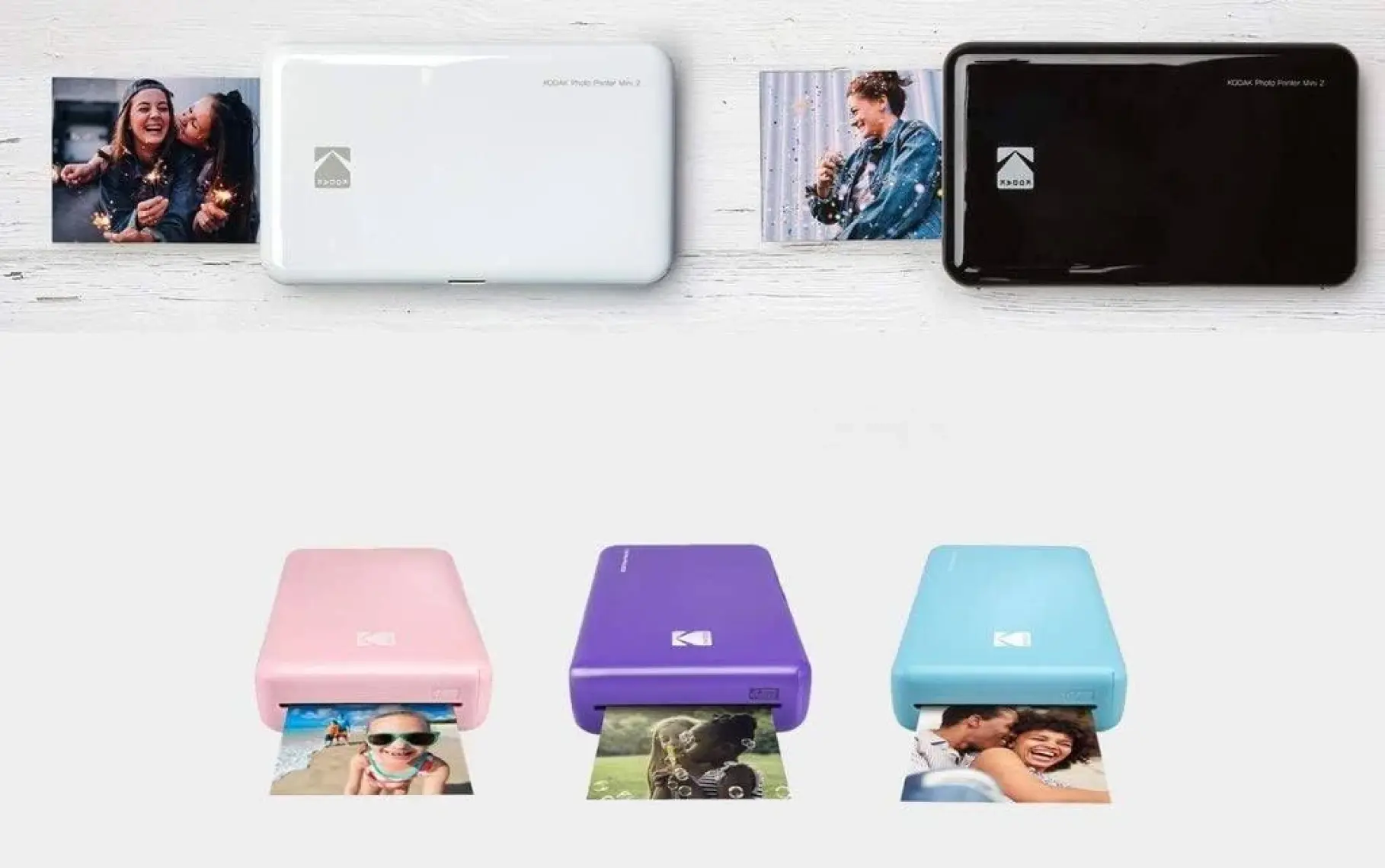 Kodak 220B Mini2 Taşınabilir Fotoğraf Yazıcısı Pembe