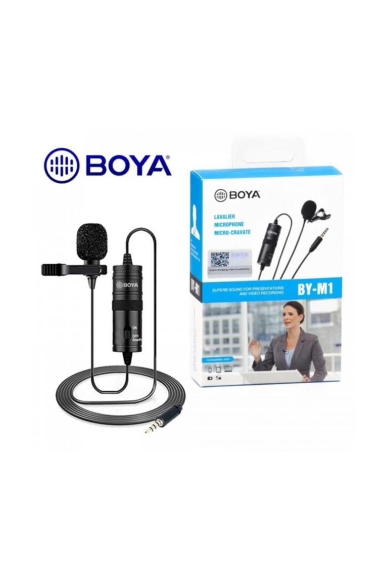 Boya BY-M1 Profesyonel Youtuber Yaka Mikrofonu