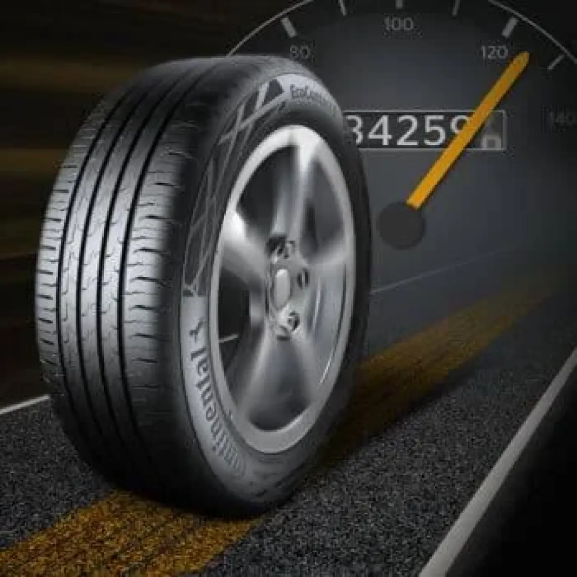 Continental 205/55 R16 91W EcoContact 6 SSR Oto Yaz Lastiği ( Üretim Yılı: 2022 )