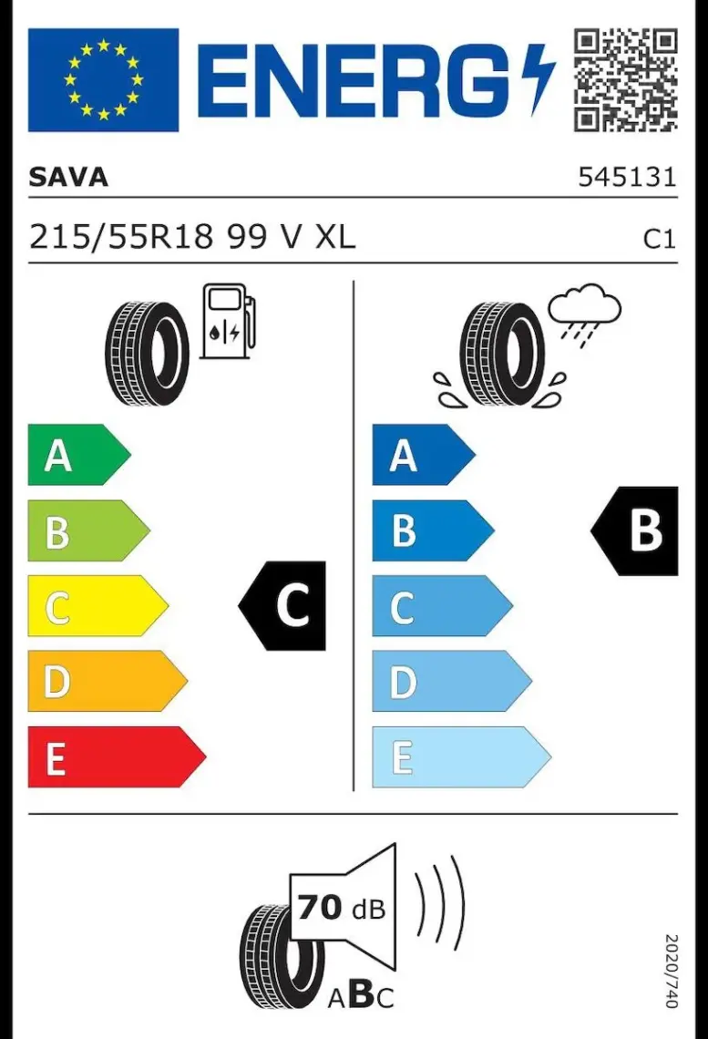 Sava 215/55 R18 99V XL Intensa 2 FP SUV Yaz Lastiği ( Üretim Yılı: 2023 )
