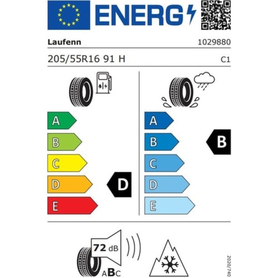 Laufenn 205/55 R16 91H Lh71 G Fıt 4S 4 Oto 4 Mevsim Lastiği (Üretim Yılı: 2024)