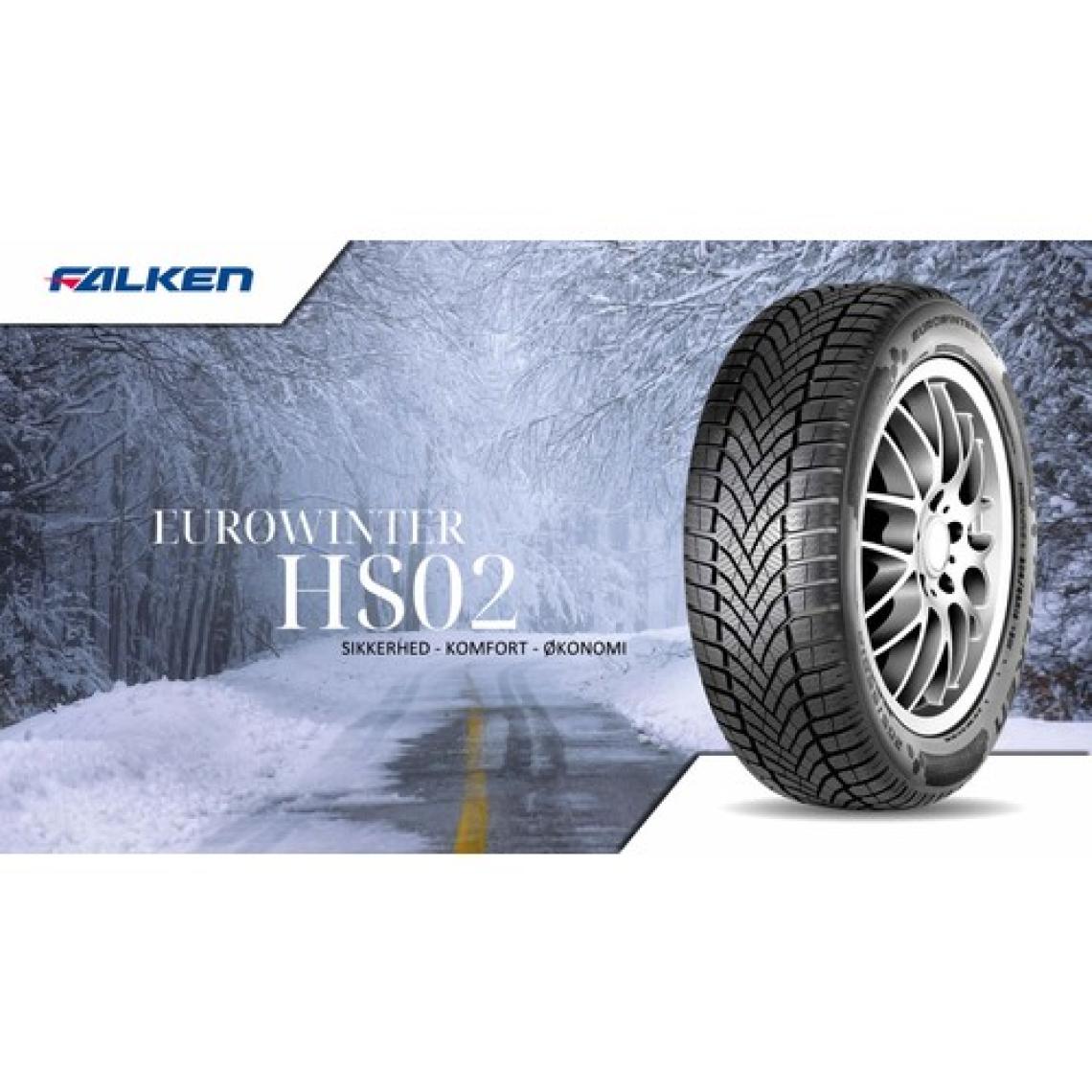 Falken 195/55 R16 87H TL Eurowinter HS02 Oto Kış Lastiği ( Üretim Yılı: 2023 )