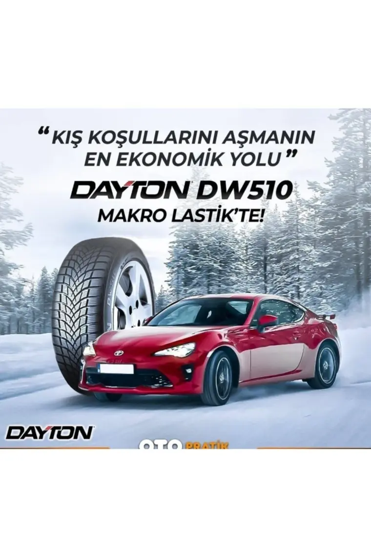 Dayton 195/65 R15 91T Dw510E Kış Lastiği (Üretim Yılı: 2024)