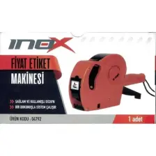 Inox 04792 Etiket Makinası