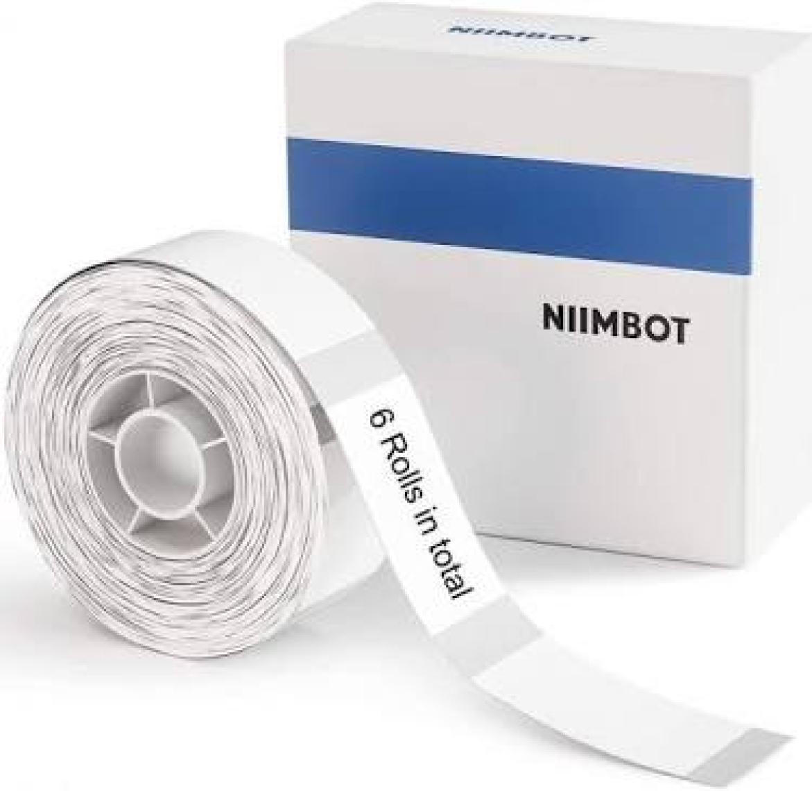 Niimbot D11 Çok Amaçlı Etiket 15X30MM Beyaz 210 Adet Yırtılmaz, Sudan ve Yağdan Etkilenmez