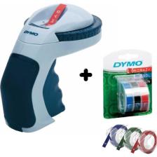 Dymo Omega Etiket Makinesi + 3lü Blisterli Yedek Şerit 9mm*3m