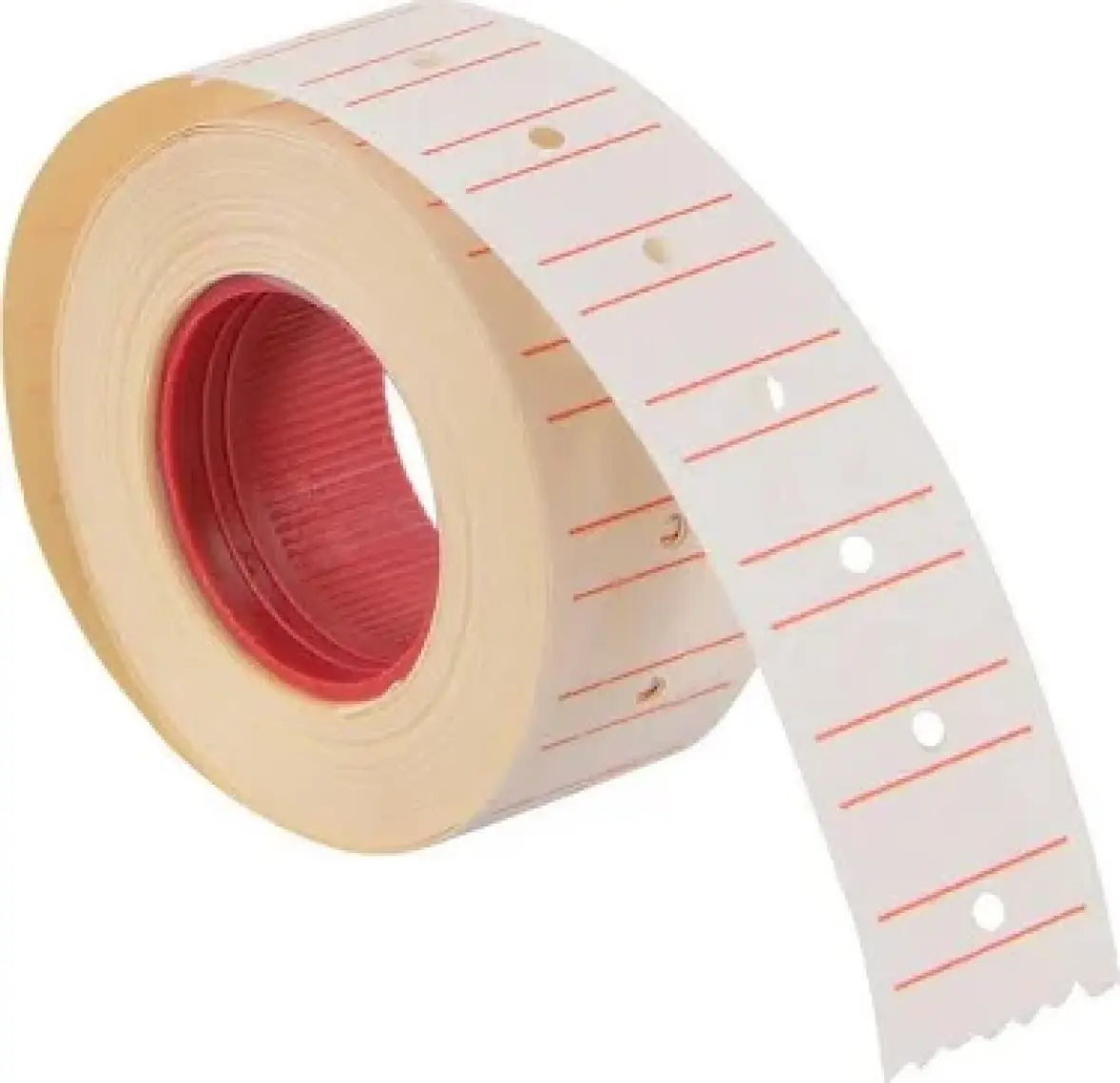 12x21 mm TANEX ÇİZGİLİ BEYAZ FİYAT ETİKET 800 AD.