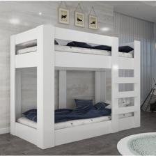 Ninnimo 90X190 Yatak Uyumlu Beyaz Mdf Genç Ranza- MR47-1