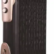 Raks Ilıca Yağlı Radyatör 11 Dilim 2300 W Fanlı Isıtıcı Siyah