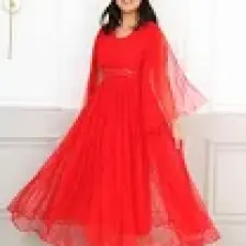 Asortik Kids Kız Çocuk Beli Pul Işleme Sırt Lastikli  Dantel Kol Detay Abiye Mezuniyet Düğün Balo Elbise-ABY-0028