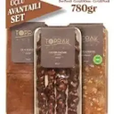 Toprak Doğal Pestil & Köme Ekonomik Set 1 - Sade Dut Pestili - Cevizli Pestil - Cevizli Köme Tek Çekim