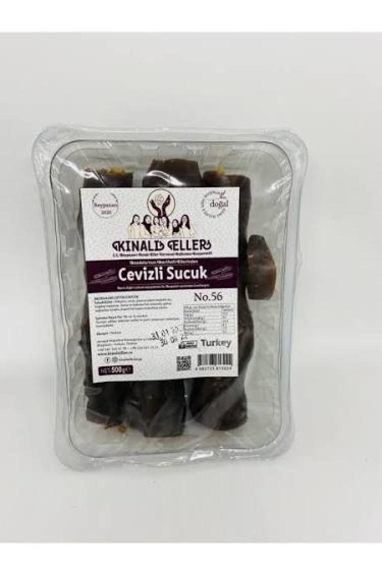 Kınalı Eller Kadın Kooperatifi Beypazarı Cevizli Sucuk 500 gr