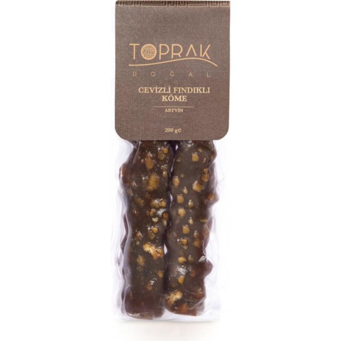Toprak Doğal Cevizli Fındıklı Köme Artvin 200 gr
