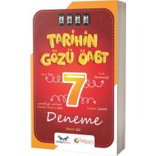 Satürn Yayınları 2022 ÖABT Tarihin Gözü Tarih Öğretmenliği Tamamı Çözümlü 7'lü Deneme - Murat Göz