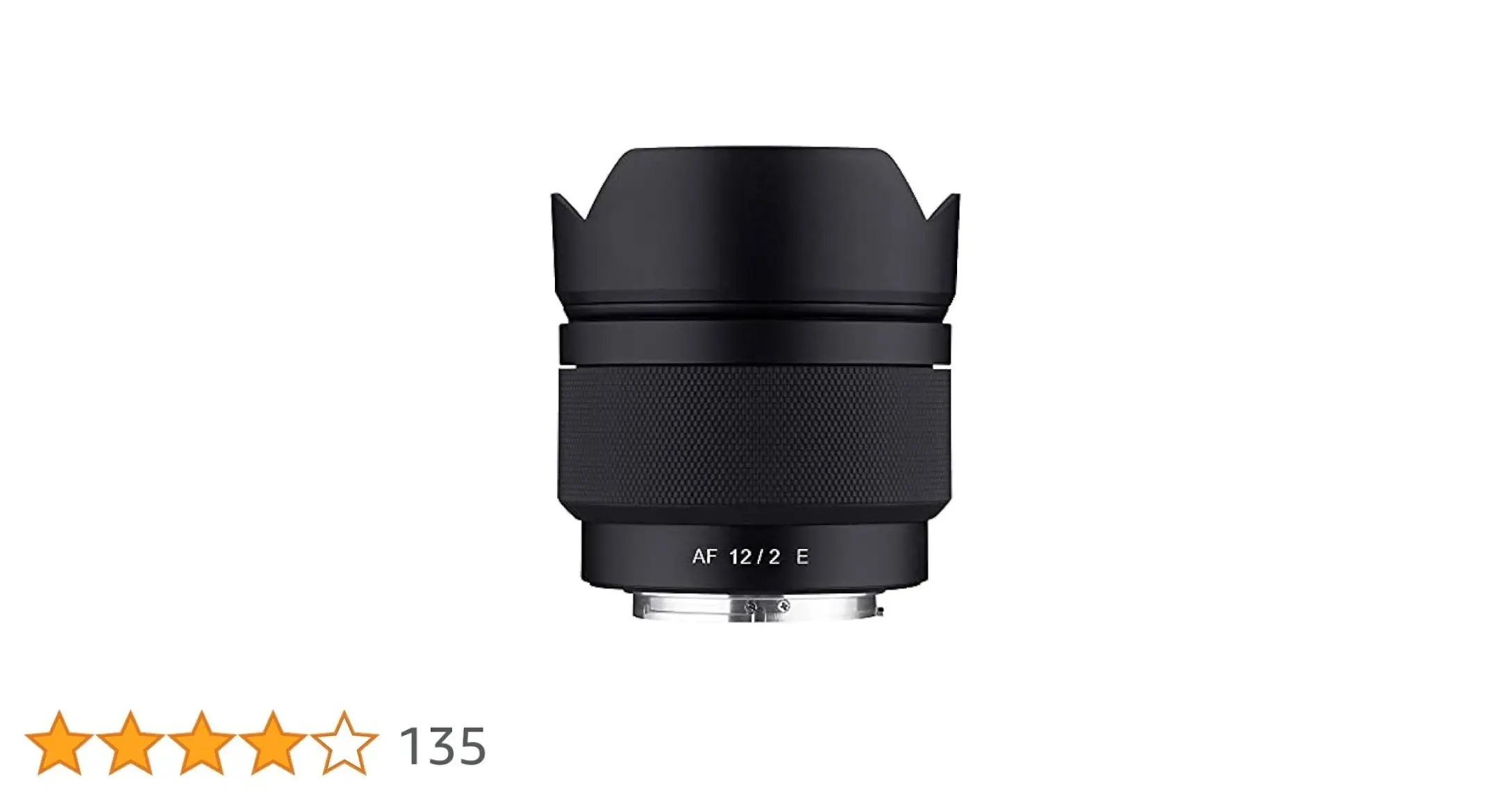 Samyang Af 12MM F2.0, Sony E Lens