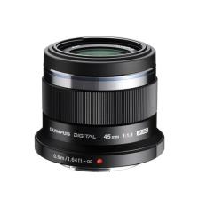 Olympus M.ZUIKO Digital 45mm f/1.8 Siyah Lens