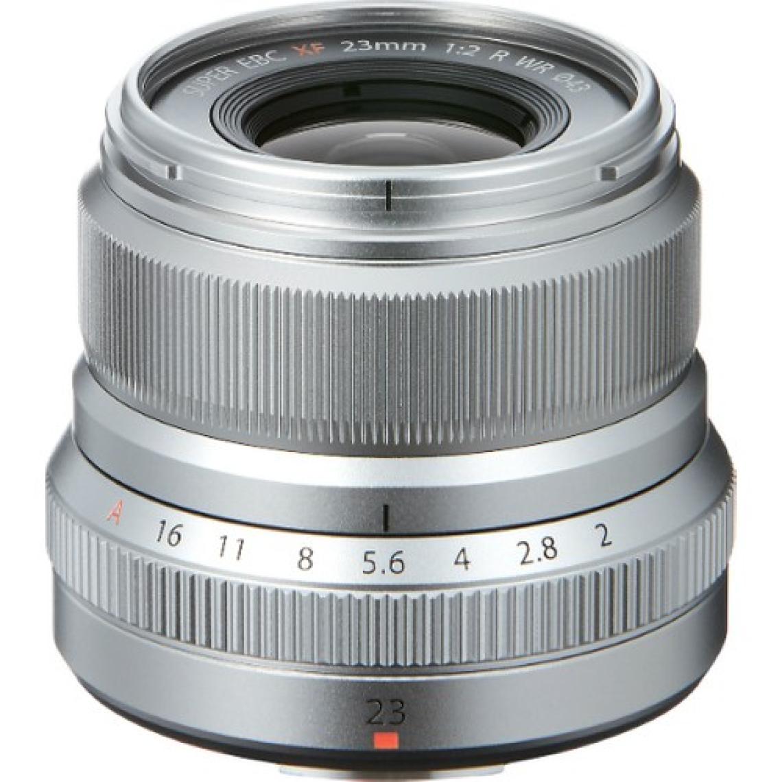 Fujifilm Fujinon XF 23mm F2 R WR Lens Gümüş